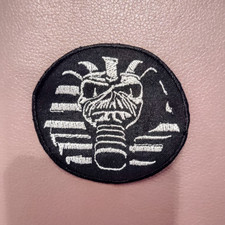 Iron Maiden “Powerslave” Eddie Embroidered Patch for denim battle jacket