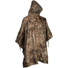 Mil-Tec Arid Fleck Camo Ripstop Poncho Multi-Purpose Wetness Protection 10630055