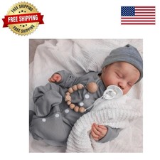 Gender-Neutral 18 Inch Vinyl Reborn Baby Doll Levi - Perfect Gift for All Ages