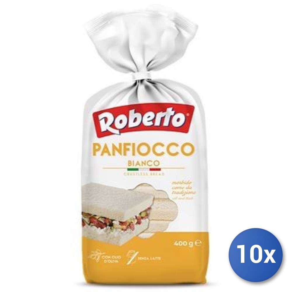10X Multipack Roberto Bread Panfiocco Gr 400