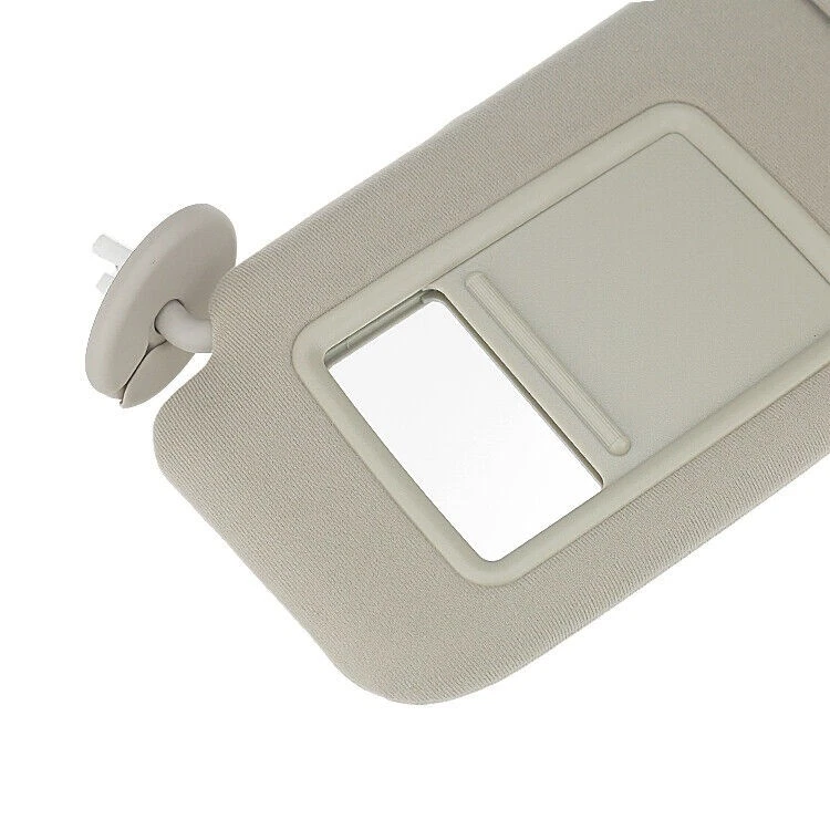 Tan Beige Ivory Driver Left Sun Visor For 2009-2016 Toyota Venza & Sunroof - Image 2 of 4