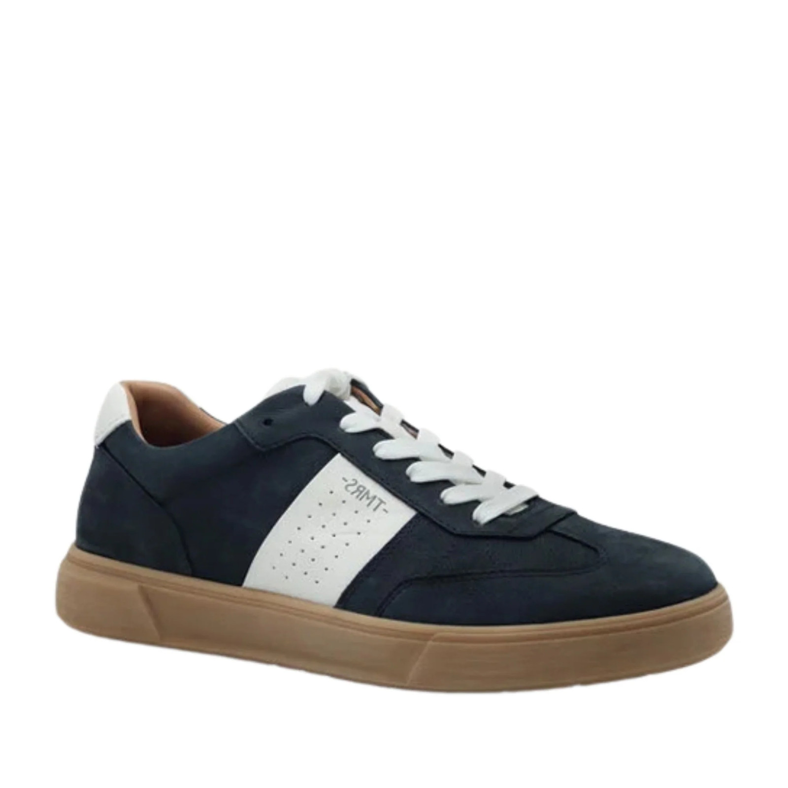 Sneakers casual da uomo Tamaris in pelle blu