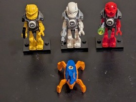 100% complete Lego Hero Factory set 44029 Queen Beast vs Furno/Evo/Stormer