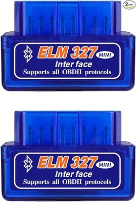 2PCS ELM327 OBD  Car Auto Diagnostic Scanner, Professional Automotive -2 PCS