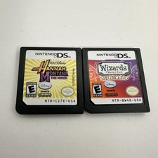 Lot of 2 Nintendo DS games Hannah Montana The movie & Wizards of Waverly Place