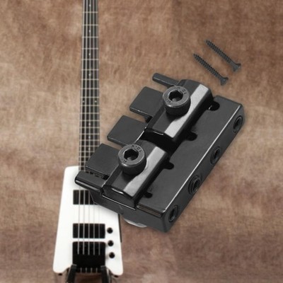 4-saitige kopflose Gitarren-Sicherungsmutter, Saitensicherung mit Schrauben,