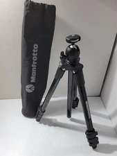Manfrotto Compact Tripod with Ball Head Lightweight Travel Camera Stand with Bag