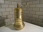 4" Traditional Turkish Handmade Coffee Grinder Mill With Ball 10.2cm BRONZE