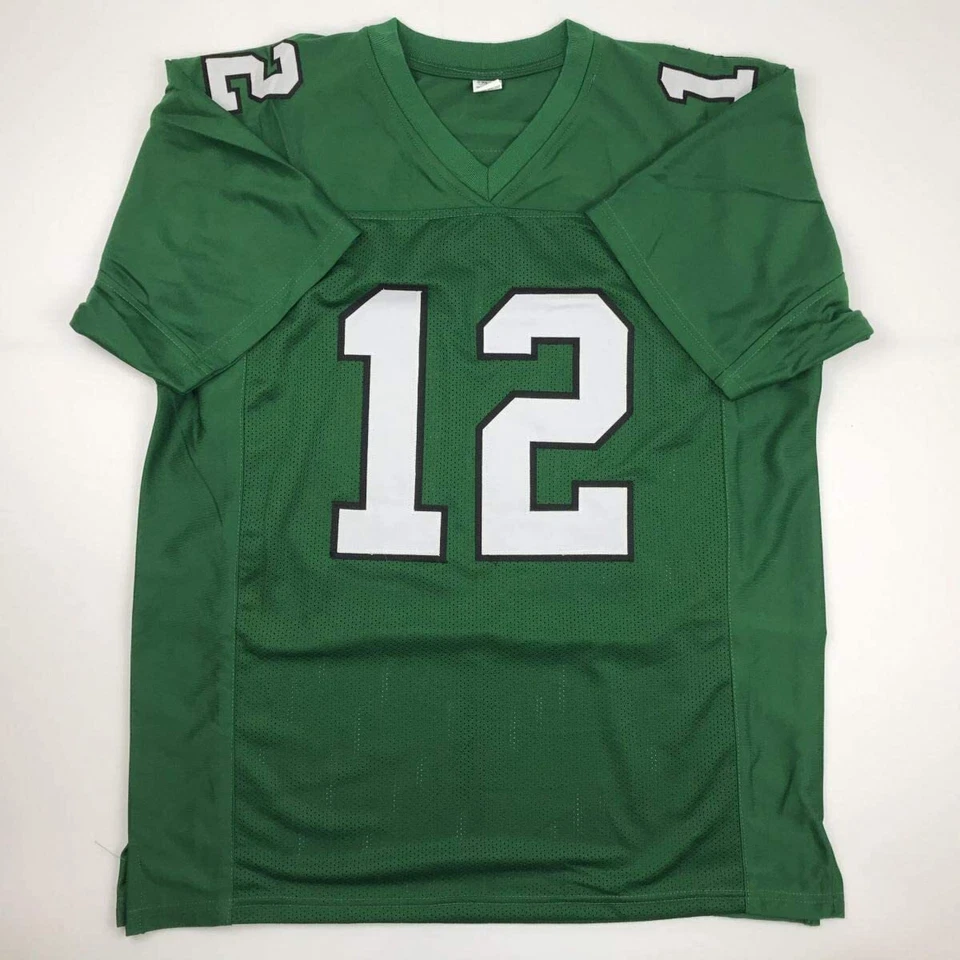 Autographed/Signed Randall Cunningham Philadelphia Green Jersey JSA COA - Image 4 of 4