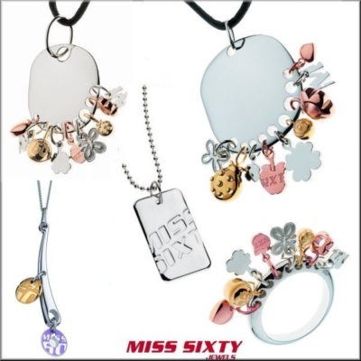 Authentic MISS SIXTY Ladies Fashion Jewelry Charm Collection