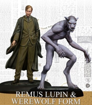 Harry Potter HPMAG08 Remus Lupin & Werewolf Form (Pack) Knight Models Miniatures