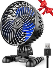 USB Desktop Small Fan, Stepless Speed Adjustment with Multiple Speed Levels, NEW