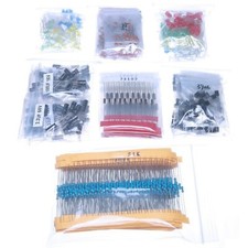 1400Pcs Electronics Component Kit   Resistors,Capacitors,Diodes for DIY Projects