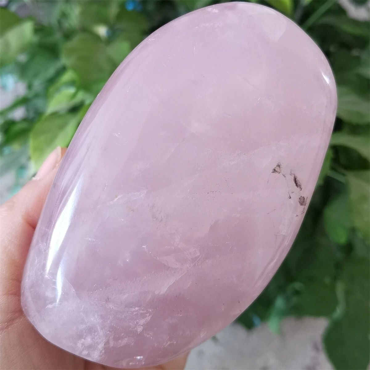 610g Natural Pink Moonstone crystal Stone Metaphysical Healing