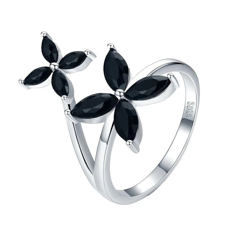 Copper Band Flowers & Plants Fashion Rings