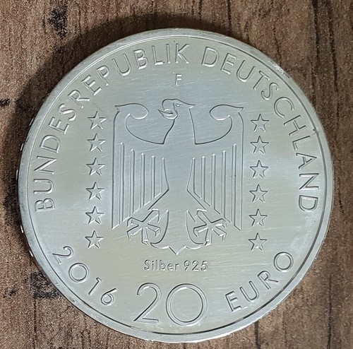 20 Euro 925er Sterling Silbermünzen Deutschland bankfrisch bfr. - zur Auswahl ! - Bild 8 von 43