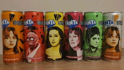 Fanta Dose 0,33 Beetlejuice Limited 2024 Schrumpfkopf Astrid Lydia Delores Delia