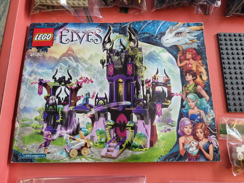 LEGO Elves 41180, Ragana's Magic Shadow Castle, Minis, Manual, subs. - LEER Foto 4 de 4