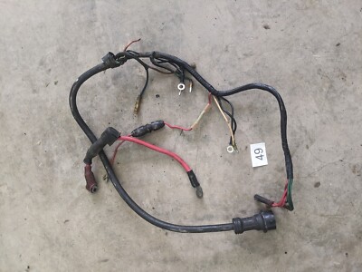 1981 30 HP  Mercury Mariner Battery Starter Cabels