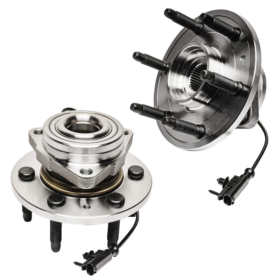 Bujes de cojinete de rueda delantera 4x4 con perno para Chevy GMC Silverado Sierra 1500 Cadillac Foto 3 de 4