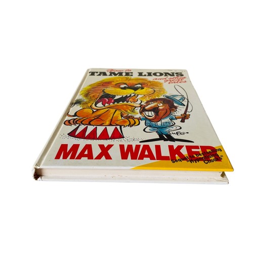 Cómo domar leones y otros grandes cuentos de Max Walker HC libro 1988 cuentos cortos - Imagen 4 de 9