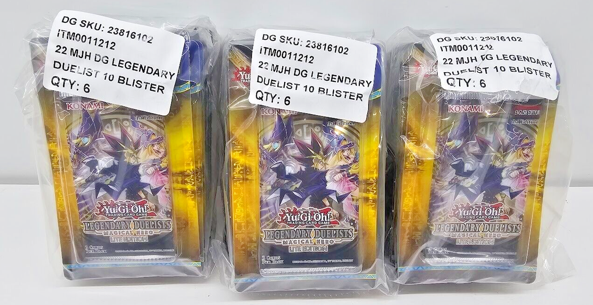 2020 Yu-Gi-Oh Yugioh Legendary Duelists Magical Hero Lite 18 Blister Packs 