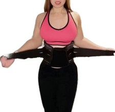 Weight Lifting Belt Training Gym Fitness Bodybuilding Back Support Workout / S