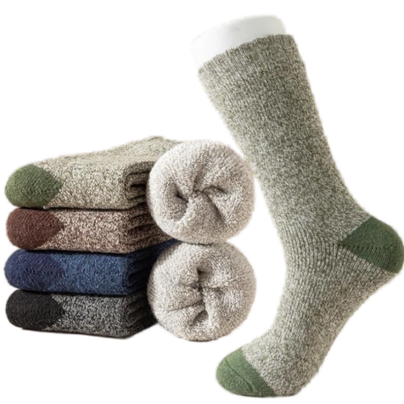 5 Pairs Mens Wool Socks Insulated Cold Weather Winter Thermal Heavy Duty Boot
Opens in a new window