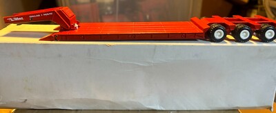 RARE Talbert Lowboy Trailer by Conrad 1/50 scale