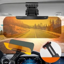 Car Sun Visor Extension Anti Glare Universal Day Night HD Tac Vision Shields New
