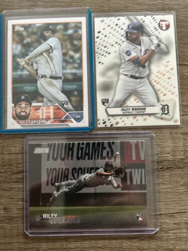 Riley Greene 3 Card Rookie Lot - Picture 1 of 4