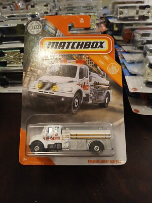 MATCHBOX 2020 MBX CITY - FREIGHTLINER M2 106 WHITE AURORA FIRE DEPT.