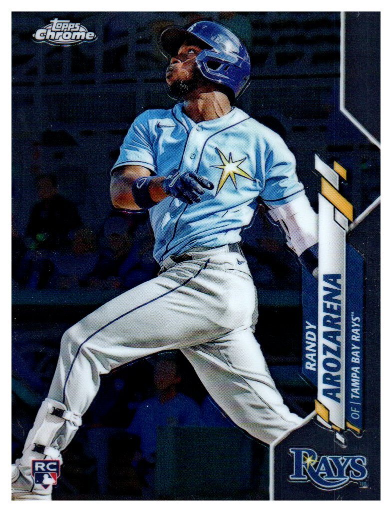 Randy Arozarena 2020 Topps Chrome Update Base RC Rookie Card #U-35 Tampa  Bay Ray | eBay