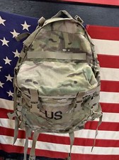 USGI US MILITARY MOLLE II 3 Day Assault Pack OCP Multicam W/ Pad  Stiffenrt