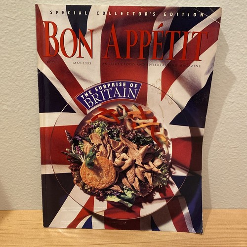 VINTAGE BON APPETIT Magazine May 1993 Britain Collector’s Edition