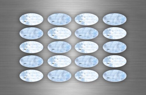 100x sticker adesivi adesivo congelatore etichette etichetta congelati  - Foto 1 di 1