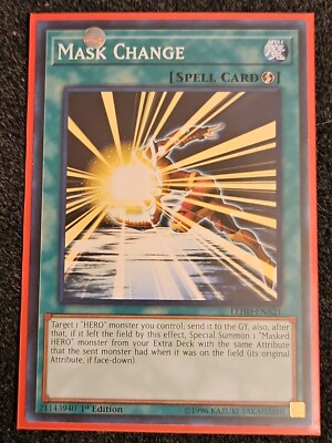 Mask Change LEHD-ENA21 X 1 Mint YUGIOH Quick-Play Spell Card | eBay Mask Change LEHD-ENA21 X 1 Mint YUGIOH Quick-Play Spell Card | eBay