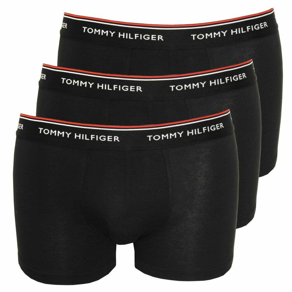 Tommy Hilfiger 3-Pack Premium Stretch Trunks Free Shipping New B Menapos;s 35% OFF Boxer