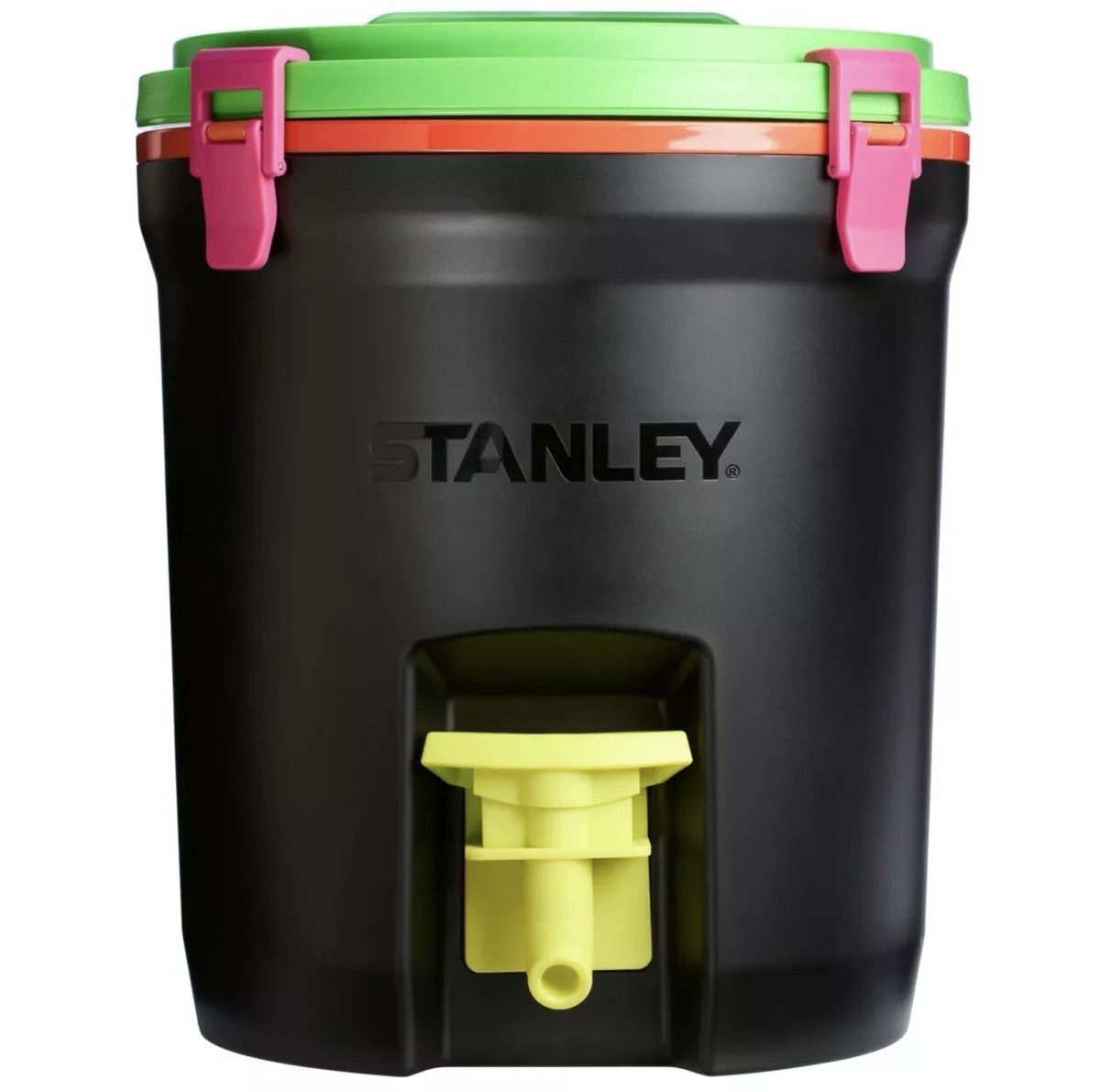 STANLEY Adventure 2 Gallon Fast Flow Water Jug 💦 Black NEON