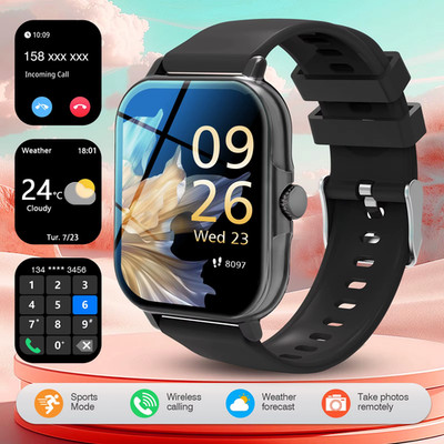 2025 New Smart Watch Bluetooth Call Message Reminder Sleep Monitoring Smart Watc