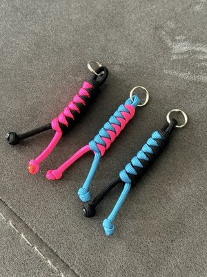 Paracord Keychains/Zipper Pulls   Handmade, Durable, Stylish, Built to Last  