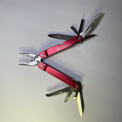 #ad Durabuilt Multi Tool with Pliers red 11 tools 4.5quot; 11 blades $19.00