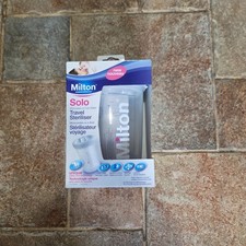 Milton Solo Travel Steriliser, 2 in 1 Microwave and Cold Water 24 hour
