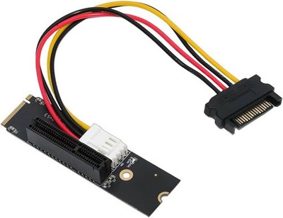 xiwai NGFF M.2 M-Key NVMe Extender zu PCI-E 4.0 X16 X8 X4 X1 Adapter