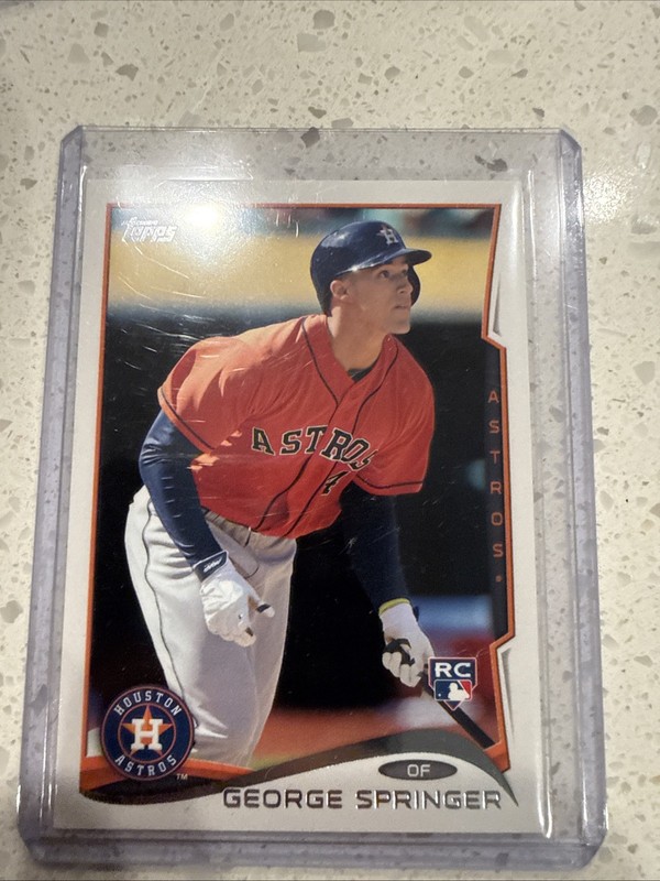 2014 Topps Baseball Update George Springer US-10 ROOKIE Toronto Blue Jays MINT!
