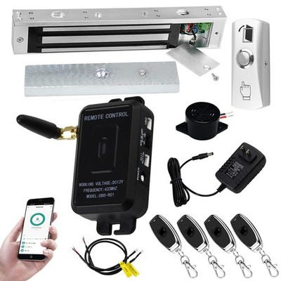Premium Smart APP Unlocking Access Control System Kit, Simplified Wiring Door...