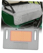 Heated Golf Cart Seat Cover, Non-Slip Golf Cart Seat Towel Blanket Compatible