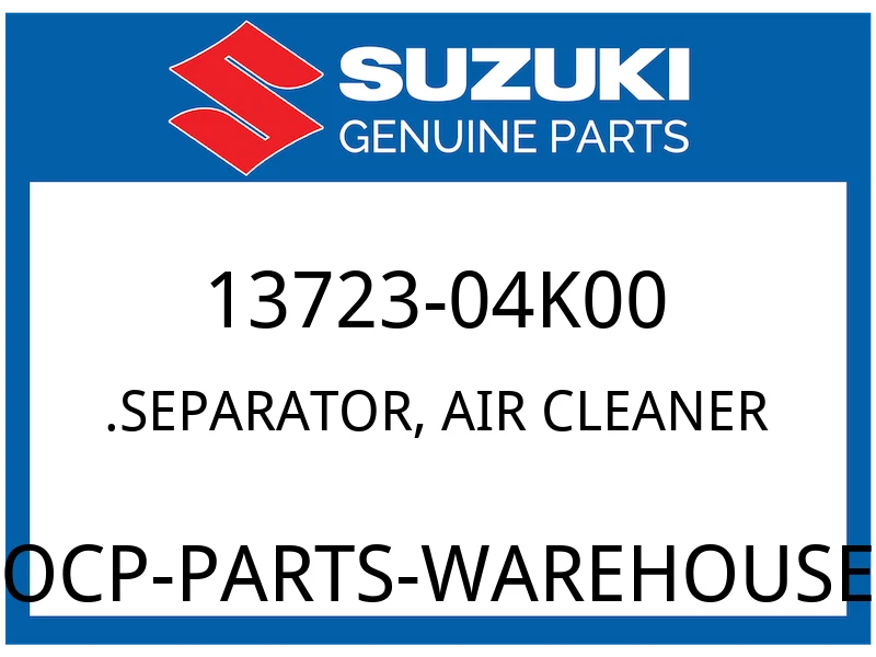 .SEPARATOR, AIR CLEANER