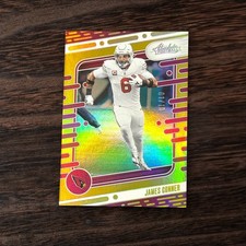 2024 Absolute James Conner Gold Spectrum #/10 Cardinals