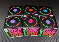 New Lot 6 NEE DOH Groovy Glob Schylling Squishy Stress Ball Toys Random Colors